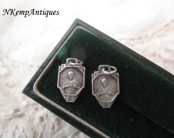 1920's religious pendant x 2