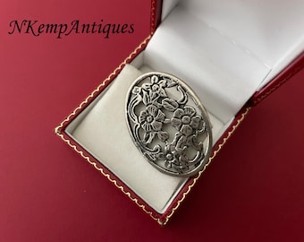 Jole broche en émal et pâte - Etsy France