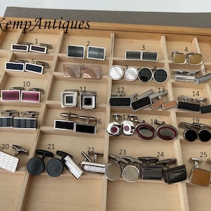 Vintage cufflinks retro