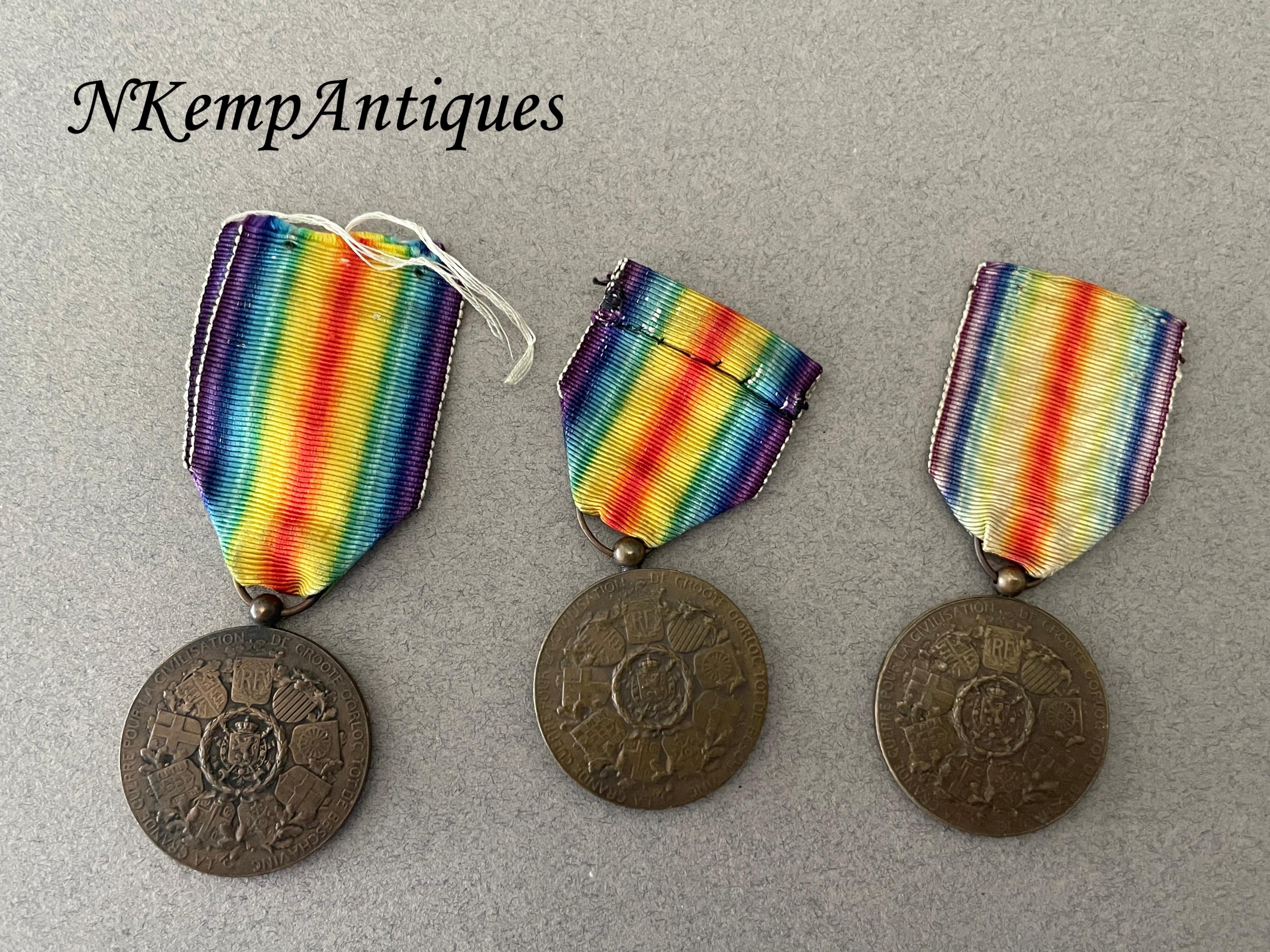 Medaglia Interalleata Della Vittoria - Collezionismo In Vendita A Torino - Foto 2