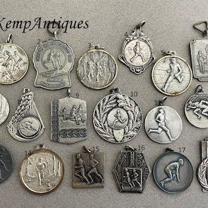 Old running pendant/medal jogging