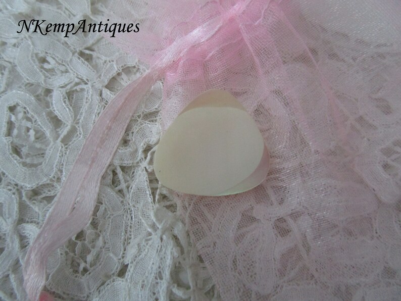 Antique shell component Mother of pearl