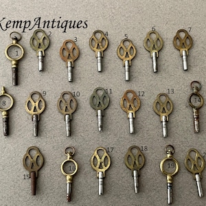 Old watch key antique