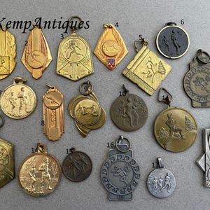 Old running medal/pendant jogging