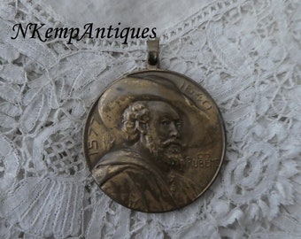 Old rubens medal signed