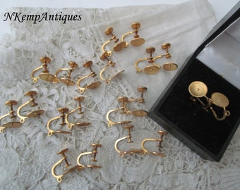 Vintage earring components for re-purpose