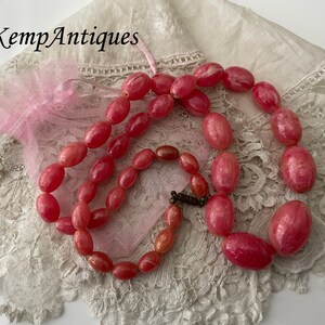 Vintage bead necklace zdjęcie 2