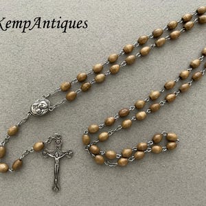 Old wooden rosary