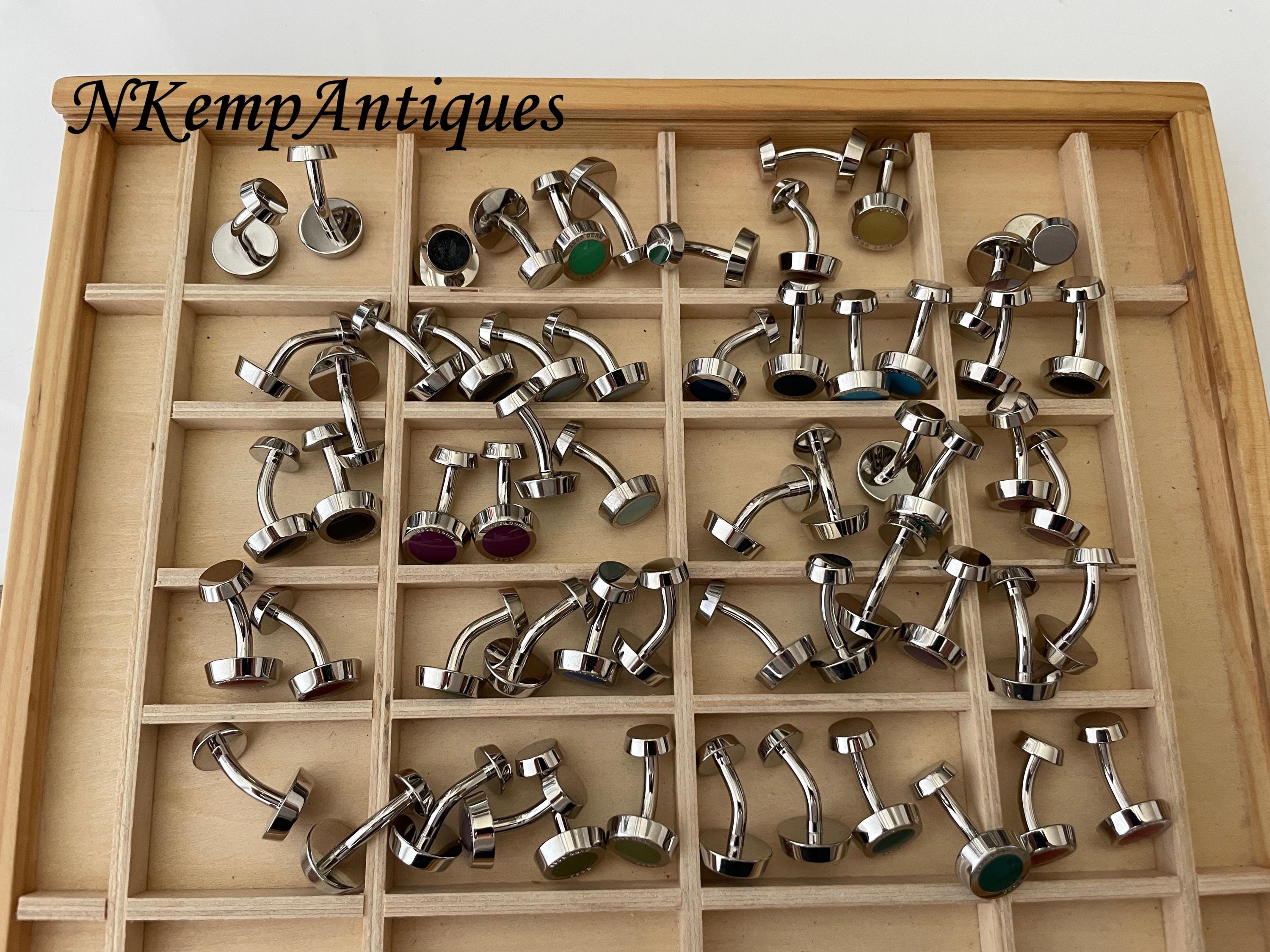 ヴィンテージ カフスボタン レトロ ヒューゴ ボス - Etsy 日本