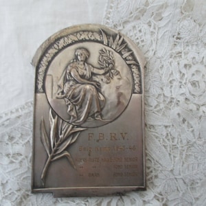Old plaque 1940&#39;s