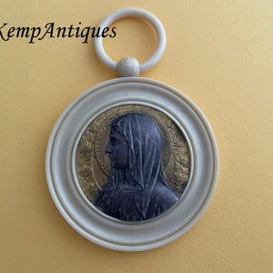 Antique religious item maria religious