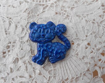 Cat / tiger brooch retro