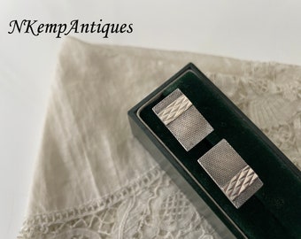 Real silver cufflinks