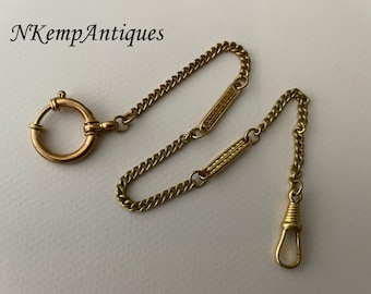 Old watch chain pre war 1920's /30's