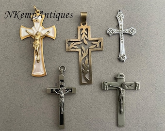 日本の隠れキリシタンの十字架 江戸時代の侍のキリスト 18 世紀