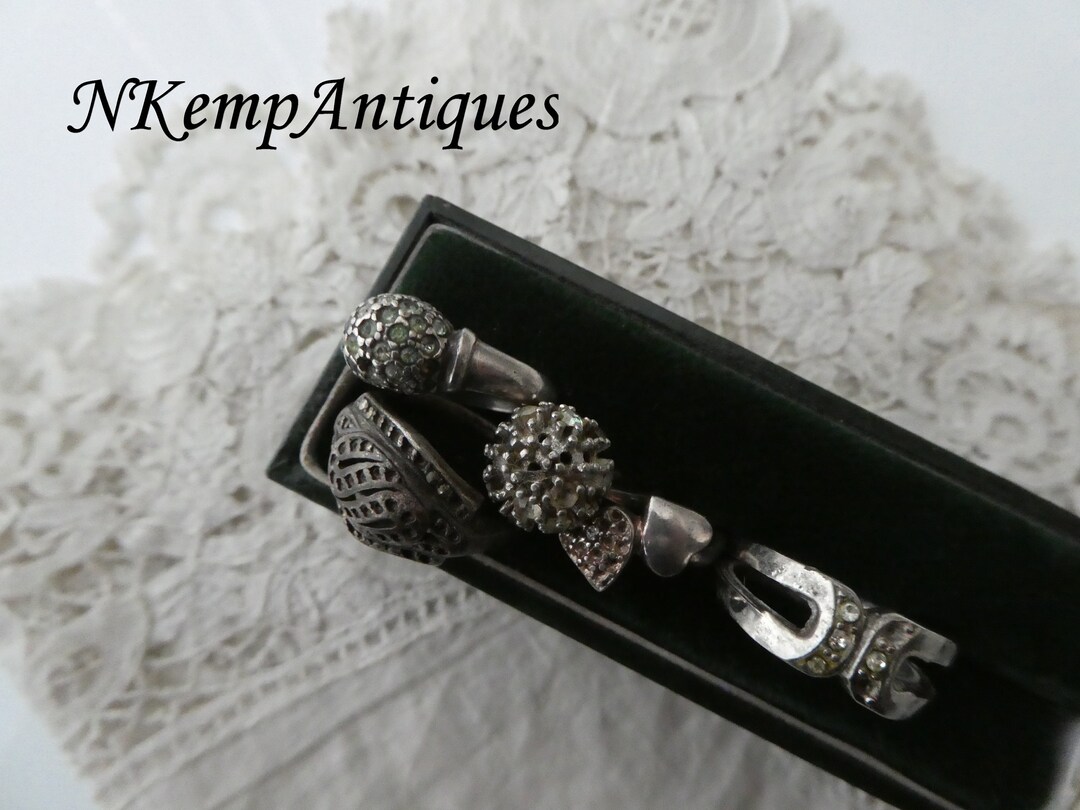 Real Silver Ring X 5 for Restoration Etsy