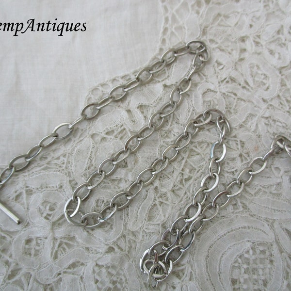 Vintage watch chain pocket watch chain