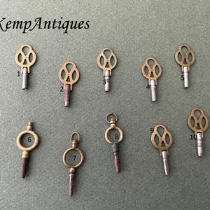 Old watch key