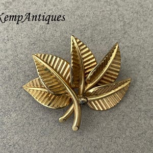 Old floralia brooch