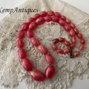 Vintage bead necklace zdjęcie 1