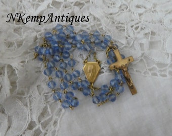 Old glass rosary