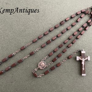 Old wooden rosary
