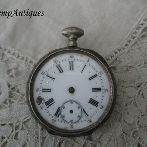 Silver pocket watch 1900 restoration project