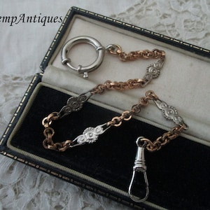 Pocket watch chain pre war 20's/30's zdjęcie 1