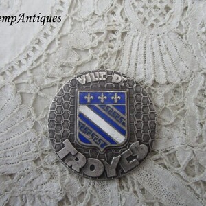 French medal/plaque