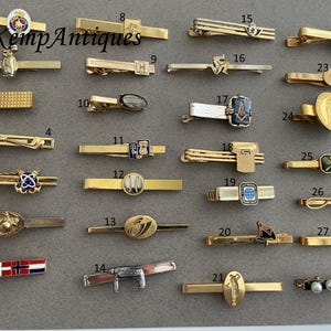 Old tie bar tie clip