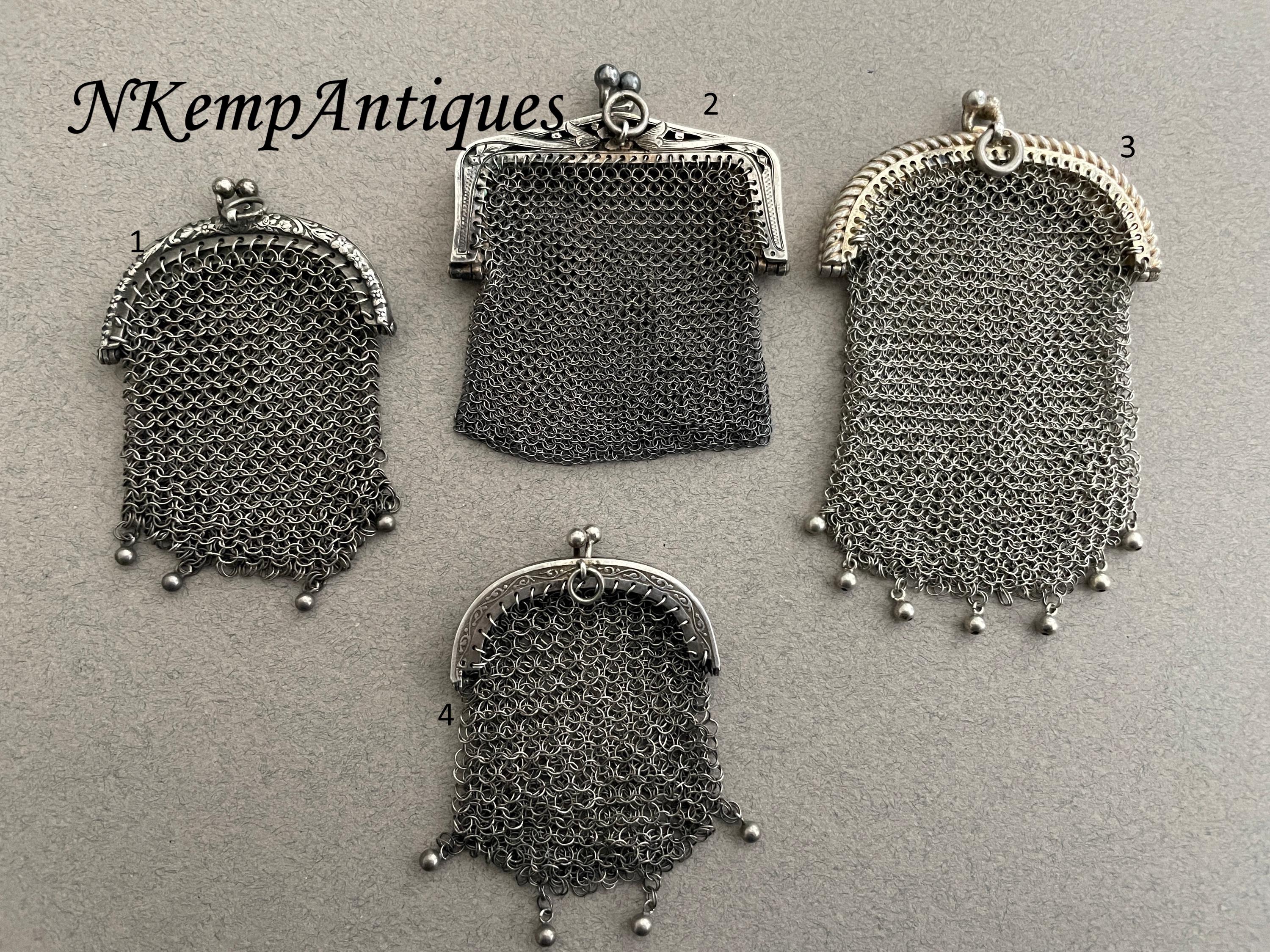 アンティーク メッシュパース アンティーク メッシュパース Antique mesh purse - Etsy 日本