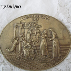 Antique plaque Amstelredam