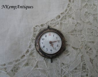 Antike silberne Uhr 1910 Restaurierung