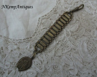 Antique equestrian chatelaine fob 1910 for the collector