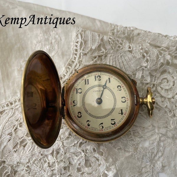 Antique pocket watch 1920's restoration project or for re-purpose