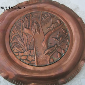 Targa decorativa vintage cicala