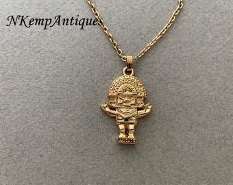 Vintage Anhänger und Kette