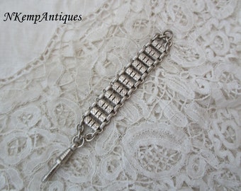 Chatelaine fob watch chain