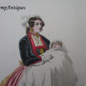 Antique  etching for framing