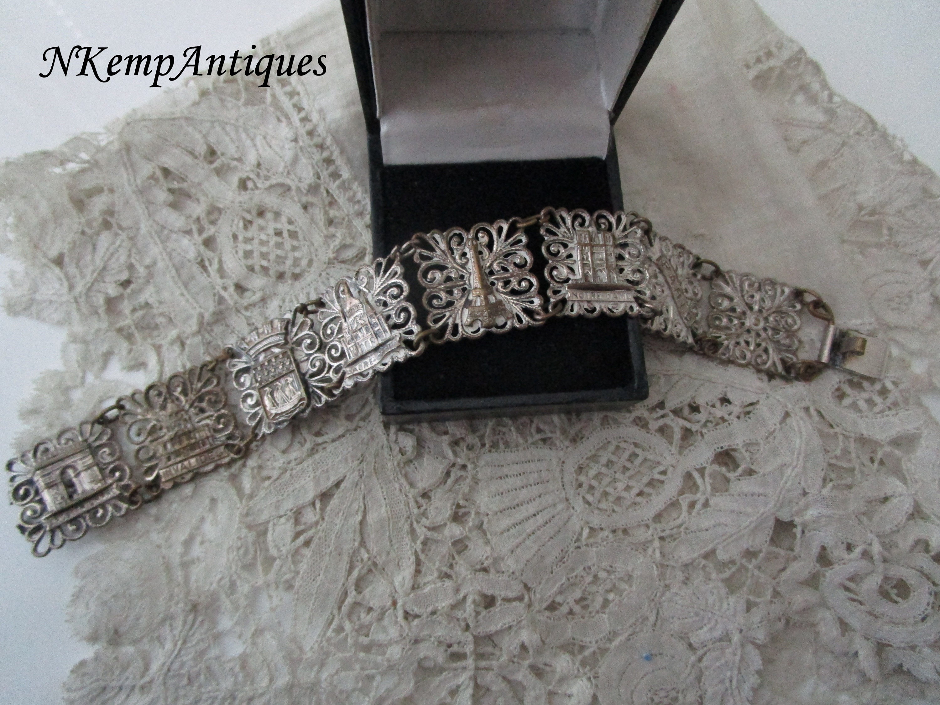 魅力的な Paris Vintage Bracelet Etsy - アクセサリー