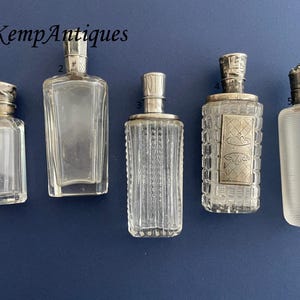 Antique sterling silver bottle for the collector perfume