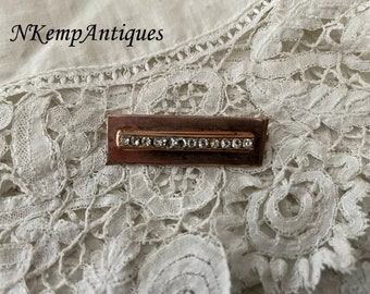 Vintage broche met diamanten, jaren 30