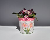 Plant pot, flower pot, planter, flowerpot, garden container, cache pot, storage home decor, metal flower pot, plant container, shabby chic