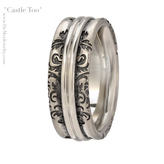 Comfortable men's wedding bands sale