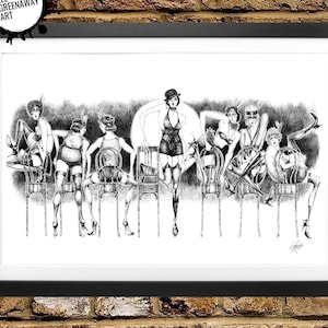 Cabaret 'Mein Herr' - Musical Theater Print - Fosse Liza Minnelli