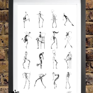Fosse's Legends - A Tribute - Musical Theatre Art Print