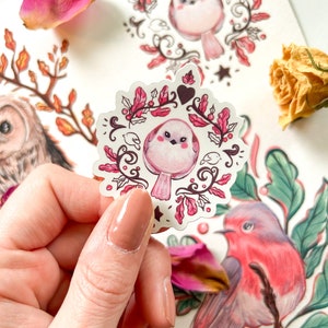 Stickers "Pretty Pink Bird"