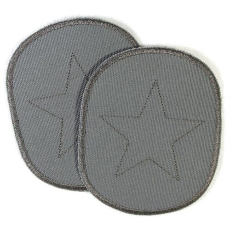 Applikation Aufnäher Patch Knieflicken Flicken Hosenflicken Button Eule türkis