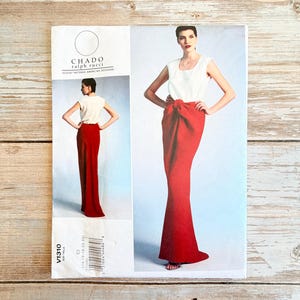 Vogue V1310 CHADO Ralph Rucci UNCUT Sewing Pattern 14-22 Skirt Top 2012  Plus Size
