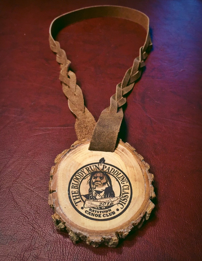 Custom designed Wooden Competition Medals